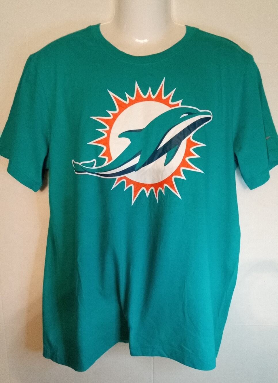 Miami Dolphins Nike Logo Agua Shirt Men's Large